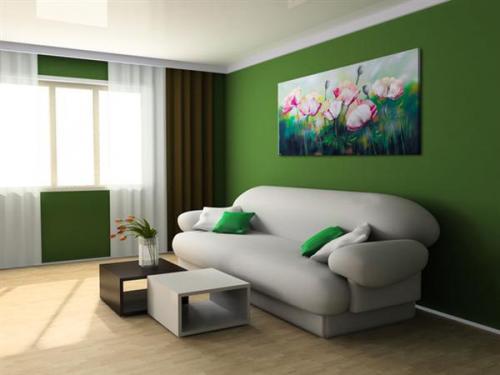 Мы выбираем цвет стен. 02