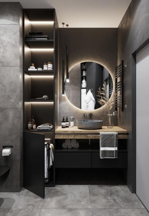 Интерьер квартиры в стиле Dark! 02