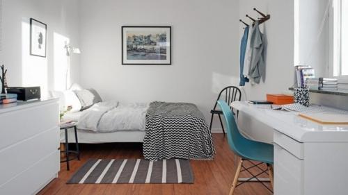 Скандинавский стиль. Оттенки белого и серого, текстура дерева, простая мебель и много свободного пространства - черты в модном скандинавском стиле. 04