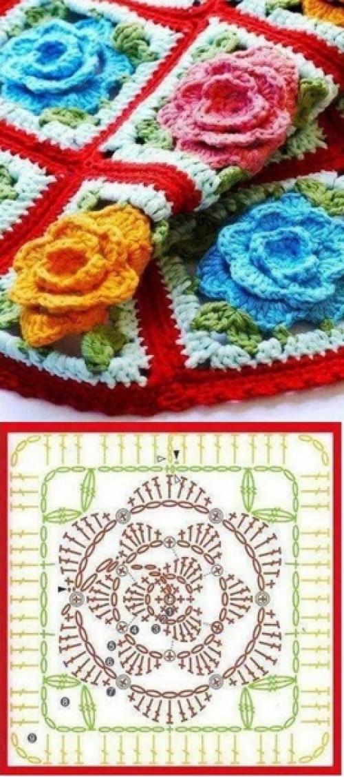 Шторы из мотивов. 03