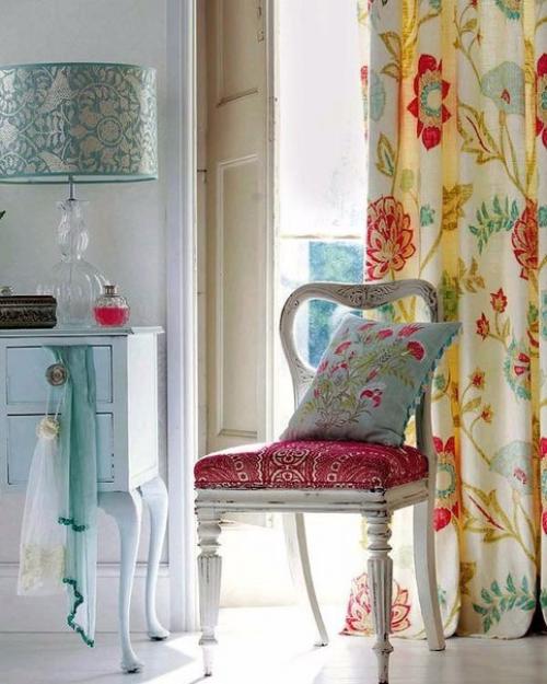 Как сочетать цветочные узоры с другими принтами. 03