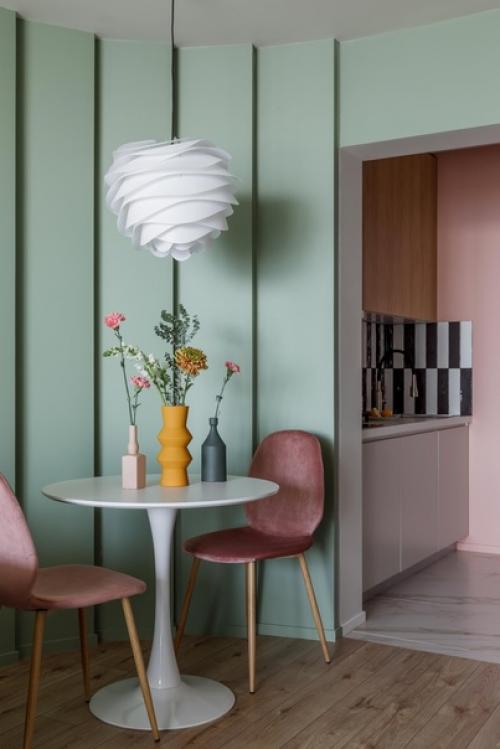 Интерьер квартиры - студии 34 кв. 03