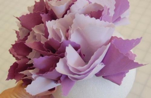 Мы делаем сами: помпоны из ткани. 06