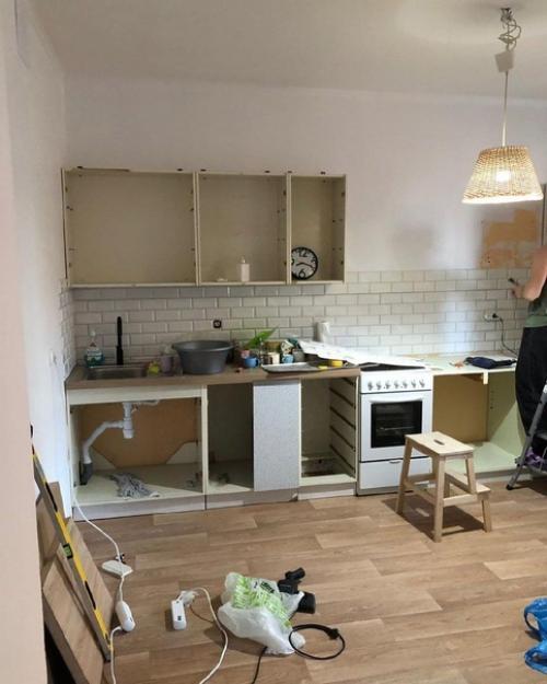 Самостоятельная перекраска кухни. 02