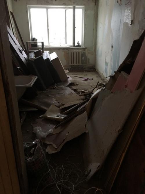 Наш ремонт, делали вдвоем с мужем. 04