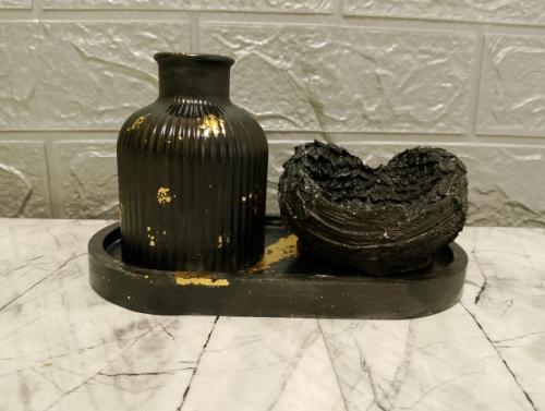 Этот прекрасный декоративный набор из гипса станет идеальным дополнением вашего интерьера. 01 Этот прекрасный декоративный набор из гипса станет идеальным дополнением вашего интерьера. 01