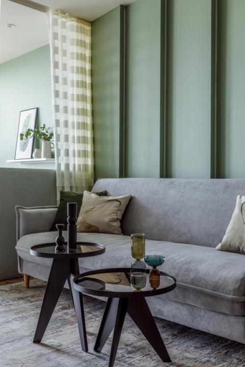 Интерьер квартиры - студии 34 кв. 02