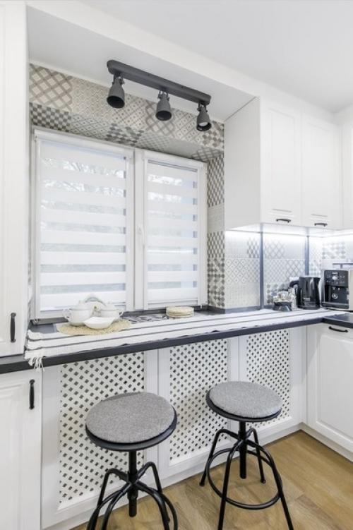 Светлый, воздушный интерьер однокомнатной квартиры площадью 29 кв. 03