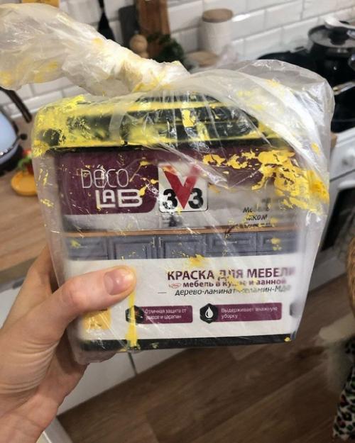 Самостоятельная перекраска кухни. 03