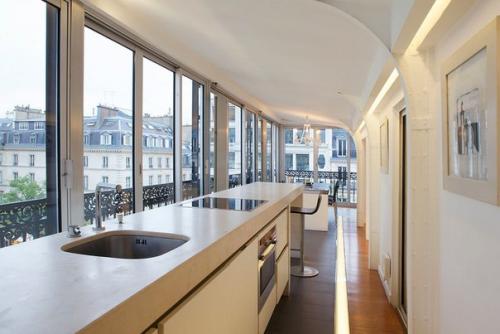 Апартаменты в стиле яхты в центре Парижа. 09