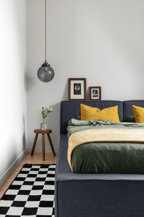 Реализованный интерьер уютной квартиры, площадью 90 кв. 02