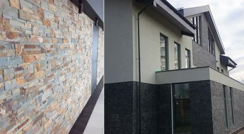 Натуральный камень подходит для облицовки здания и для внутренней отделки комнат. 02