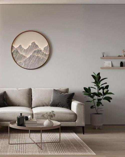 В современном интерьерном дизайне наблюдается тенденция к визуальной простоте, которая основывается на идеях минимализма. 05