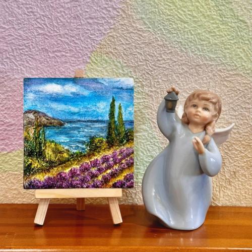 Самый любимый этап - примерка новой миниатюры в интерьер. 08