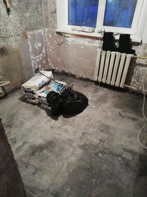 А вот наша кухня в хрущевке 5, 5 кв. 03