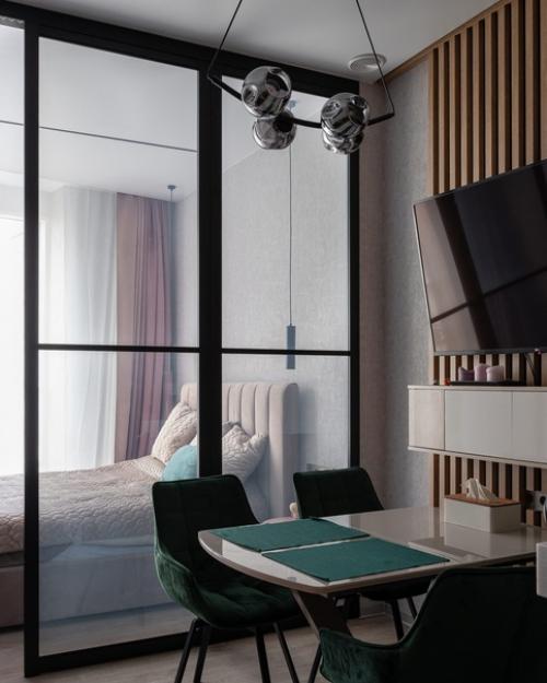 Интерьер квартиры - студии 42, 4 кв. 04