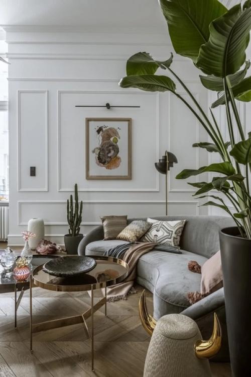 Элегантная небрежность: квартира 54 м в Варшаве. 05