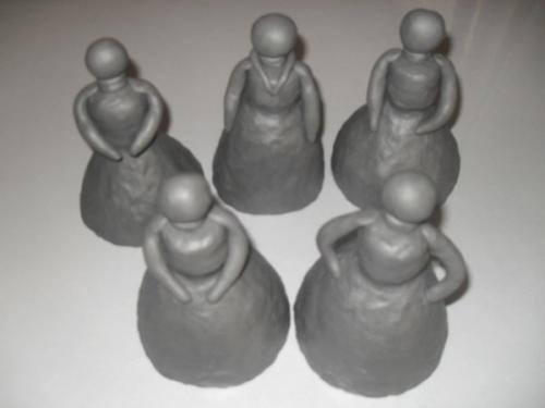 Дымковская игрушка своими руками. 04