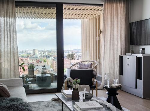 Современная видовая квартира в Стокгольме. 02 Современная видовая квартира в Стокгольме. 02