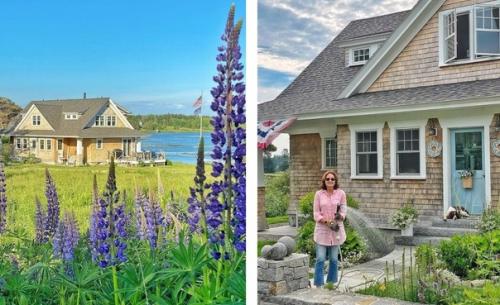 Сказочно красивый прибрежный дом коллекционера морского антиквариата с видом на залив. 09