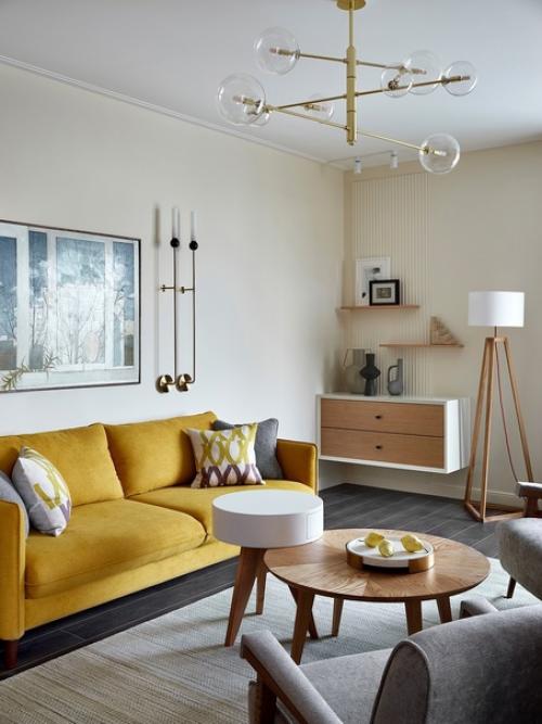 Очень красивая трехкомнатная квартира для родителей заказчицы. 03