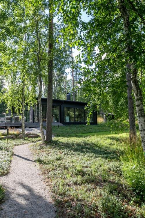 Финская дача на берегу озера. 05