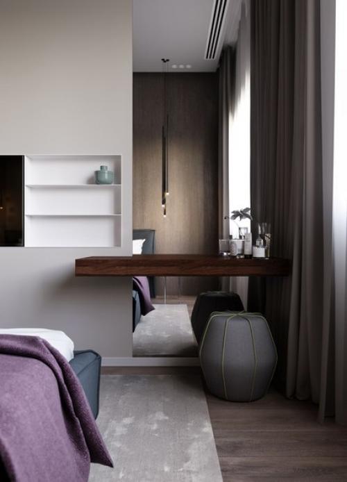 Строгий интерьер для молодой пары в Киеве (75 кв. 09