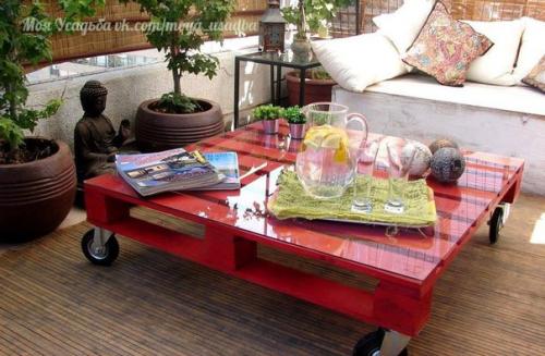 Что можно сделать из поддонов? 02