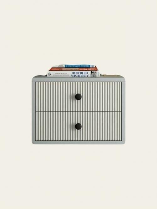 Подвесные прикроватные тумбы для добавления в интерьер легкости и воздушности. 03