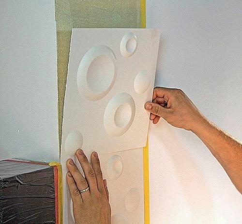 Панели с трехмерным эффектом. 05