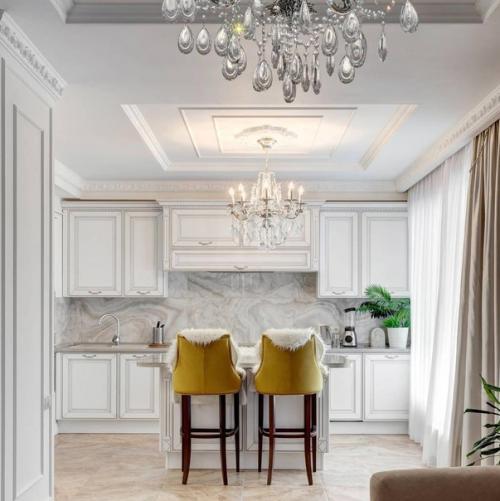 Кухня - гостиная от дизайнера Елены рубиновой. 01