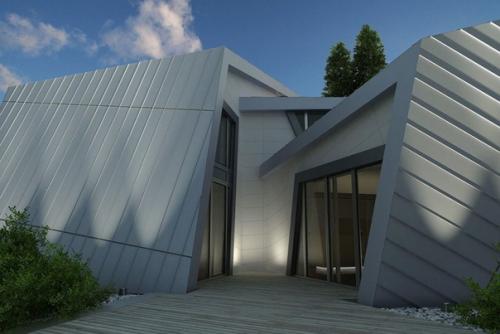 Вилла либескинда - лицо компании Rheinzink. 02