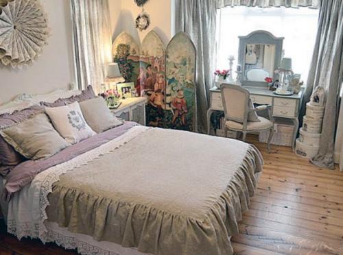 Стиль шебби - шик в интерьере - это сочетание двух не сочетаемых понятий - красоты и обшарпанности. 01