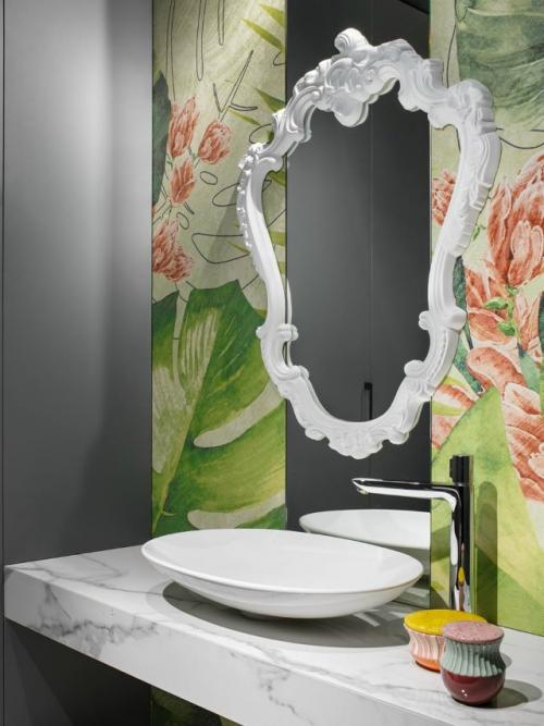 Современная квартира с камином. 04