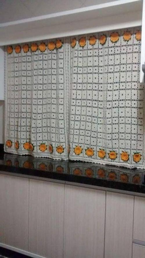 Шторы из мотивов. 02