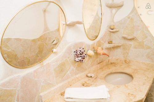 Биомиметика.  Дом - ракушка на острове Исла - мухерес, Мексика. 03