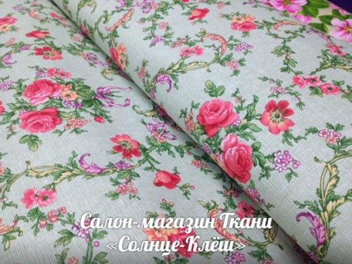 Шторы на кухню из рогожки! 06