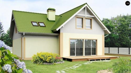 Уютный и функциональный дом со встроенным гаражом. 01