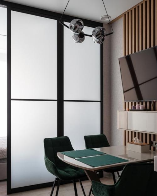 Интерьер квартиры - студии 42, 4 кв. 03