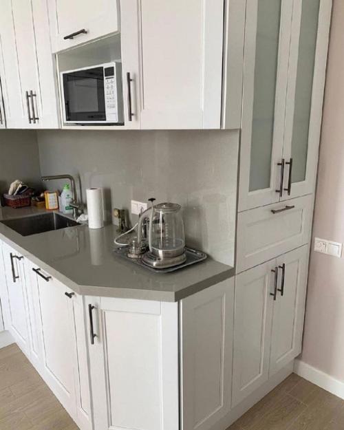 Вот такая милая получилась кухонька! 01