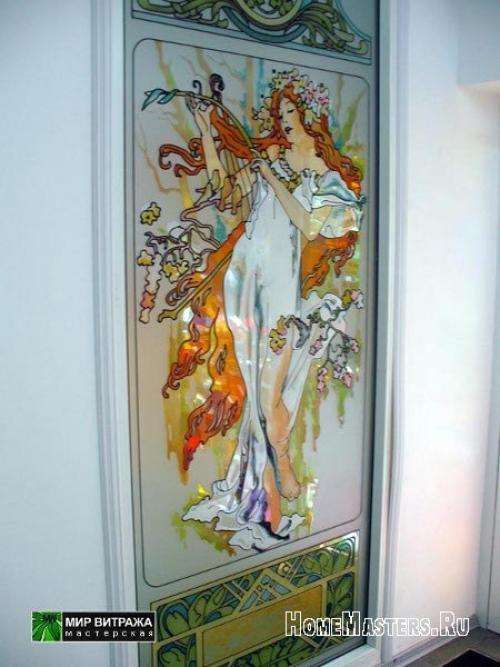 Витражи - эстетика в интерьере. 02