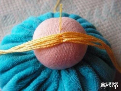 Маленькие куколки своими руками. 06