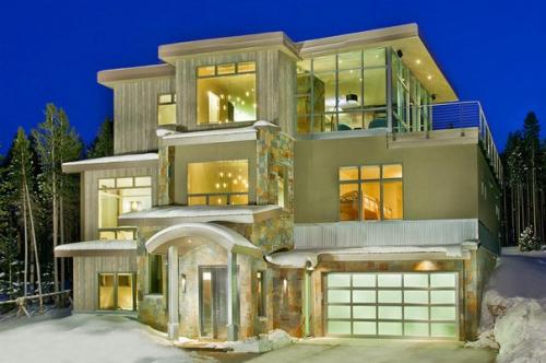 Сказочный дом на горнолыжном курорте в Колорадо. 01