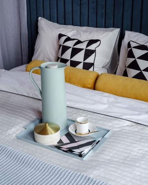 Интерьер квартиры в радостных оттенках. 05