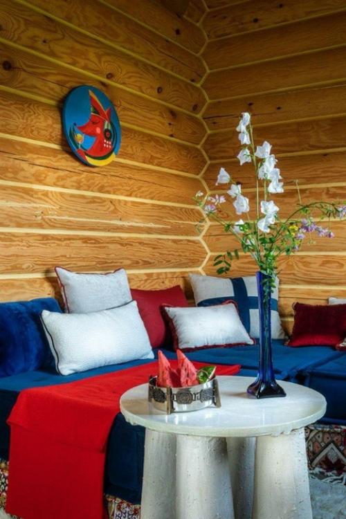 Банный дом в стиле традиционной классической культуры. 06