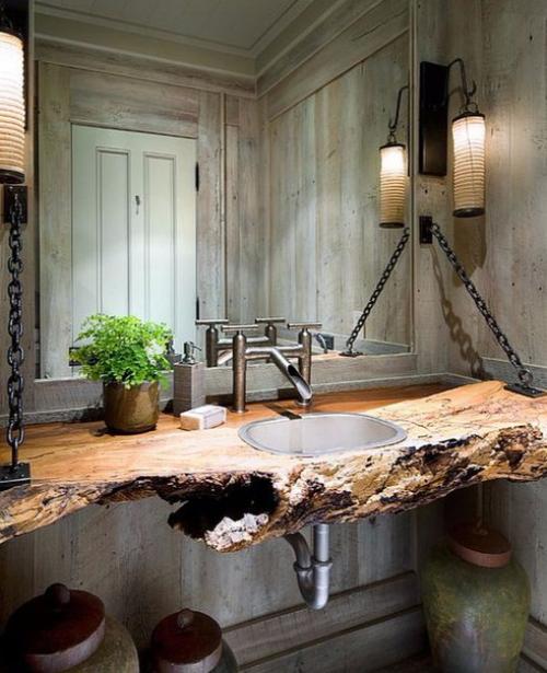 Дизайнеры ищут новые способы добавить в интерьер природного колорита.