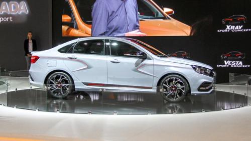 Автоваз показал Sport - версии Vesta и Xray. 01