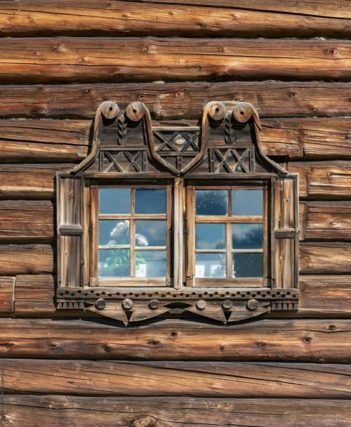 Дом крестьянина Яковлева на острове Кижи в деталях. 06
