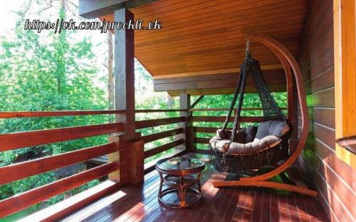 Проект деревянного дома с мансардой. 03