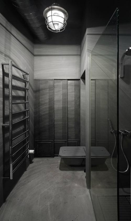 Эстетика лофта в старой киевской квартире. 05